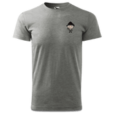 Da Oid Sinzer Grundfiguren T Shirt Herren Grau Meliert Hofleiten Front